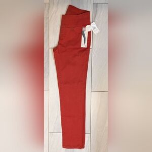 JAG Jeans Amelia Slim Ankle Pants In Burnt Orange Color Size 0